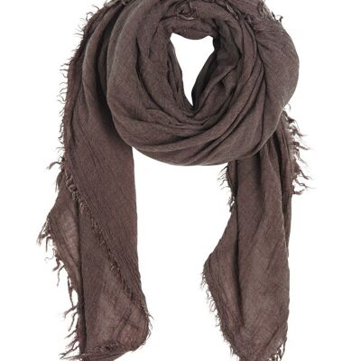 St-Gervais Wool Scarf Taupe