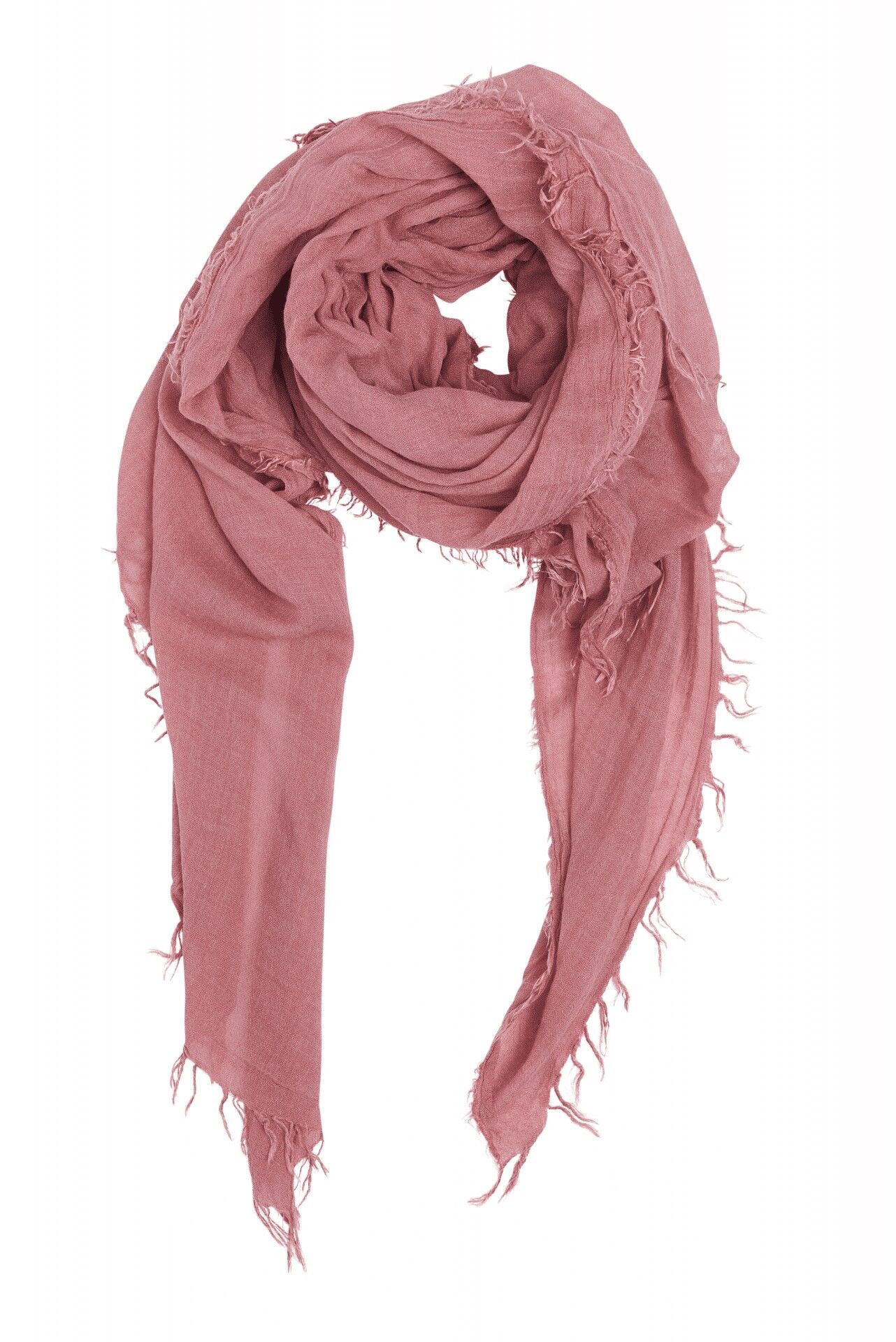 St-Gervais Wollschal Altrosa