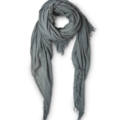 St-Gervais Wool Scarf Blue New