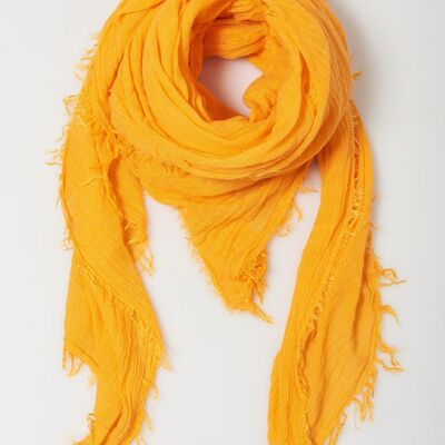 St-Gervais Wool Scarf Apricot