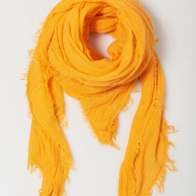 St-Gervais Wool Scarf Apricot