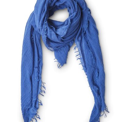 St-Gervais Wool Scarf Electric Blue