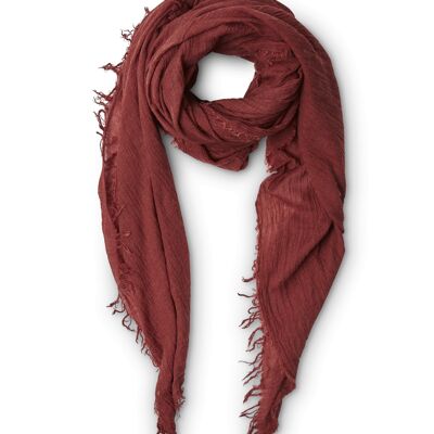 Laine St-Gervais scarf Light burgundy