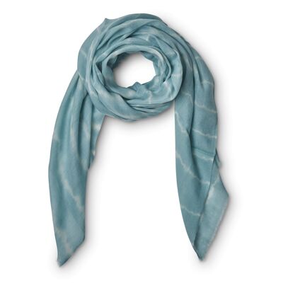 Bohemian Wool Scarf Water green