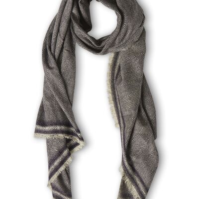 Sapinière Cashmere Scarf Black