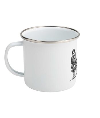 Mug en émail 10oz Bancu di Considju