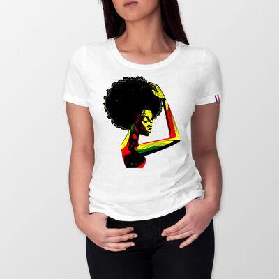 T-shirt 100% organica da donna potente