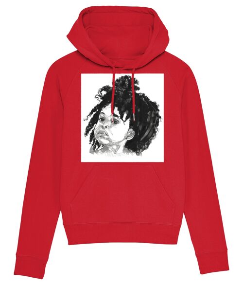 Little Sol Women Hoodie - Red