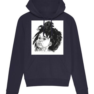 Little Sol Women Hoodie - French Navy