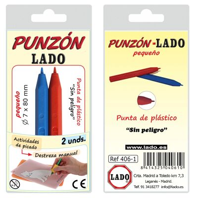 Punzón- LADO pequeño- punta de plástico - 2