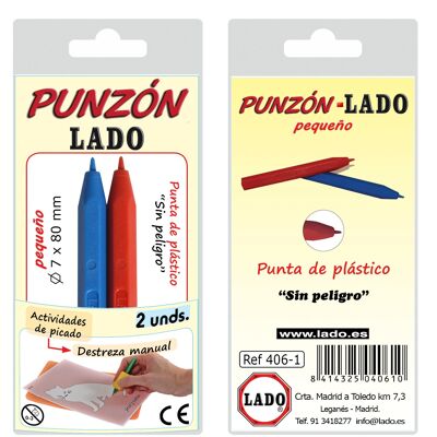 Punzón- LADO pequeño- punta de plástico - 2