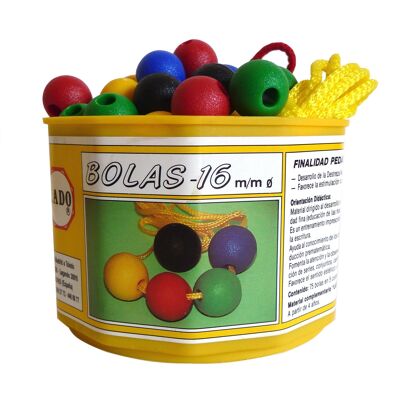 Balls of 16 m/m Ø - 75