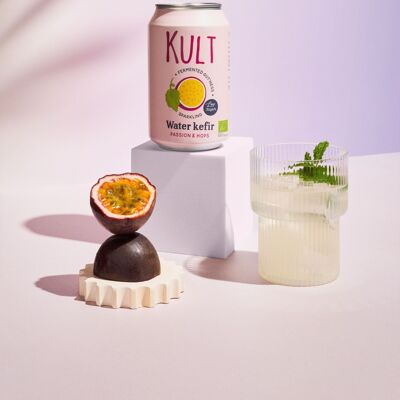Kult Kefir - Passion & Hops - Organic - 12 x 33 cL