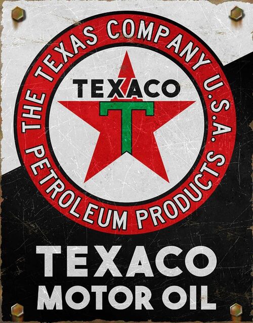 US Blechschild TEXACO