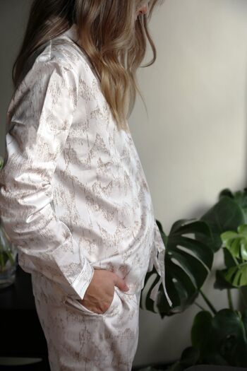 Ensemble Pyjama en Coton - Stonecut en Argent-M/L 1