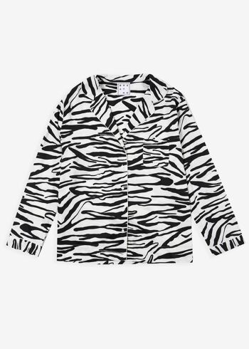 Pyjama en coton - Tigre en monochrome 1