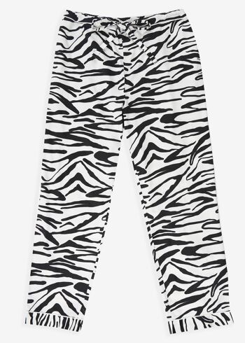 Pyjama en coton - Tigre en monochrome 3