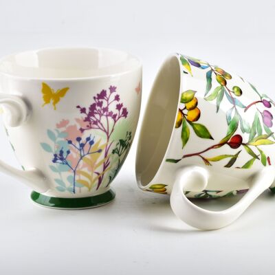 HERBS Mug 400ml h10x10x14.5cm