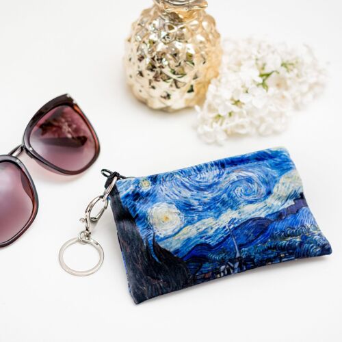 KEY CASE VINCENT VAN GOGH "STARRY NIGHT" 13x9 cm