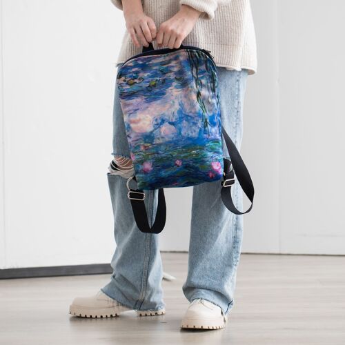 BACKPACK CLAUDE MONET "WATER LILIES"