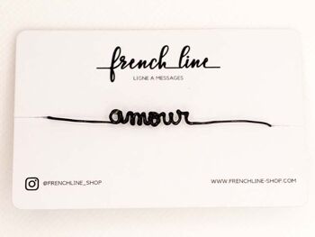 "Best of" - Femme - Pack de 200
(40 messages différents par 5)
Bracelet Ligne à message 3