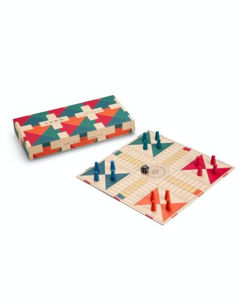 Jeu des petits chevaux - Jeu de société décoratif - Ludo - Design Play - Printworks