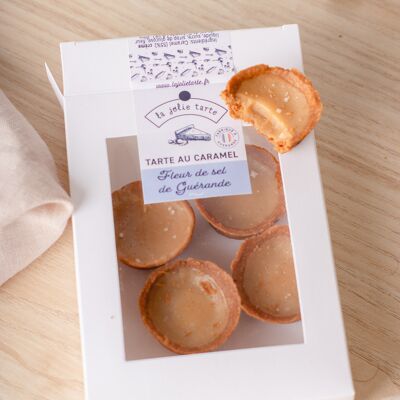 Boite cadeau de 6 minis tartes au caramel