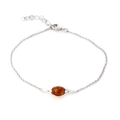 BRACELET ARGENT AMBRE ref: KL1048-460BR