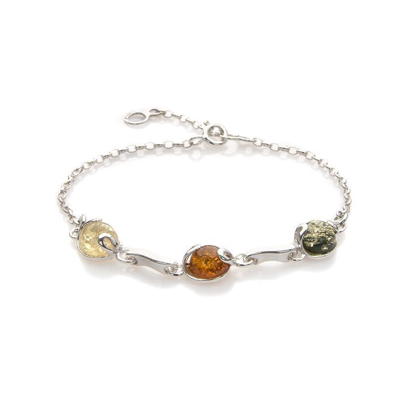 BERNSTEIN-SILBER-ARMBAND Ref: KM119AR