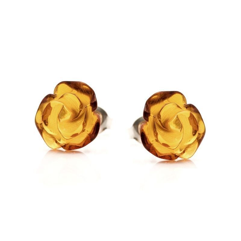 BERNSTEIN-SILBER-OHRRING Ref: UELK3