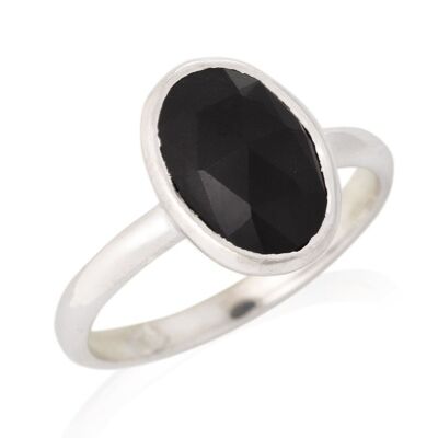 SILBER ONYX RING Ref: CJF-BA001-ON