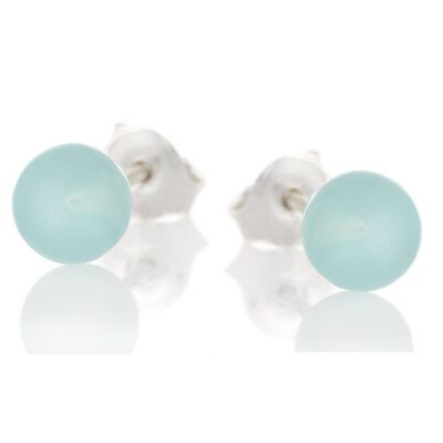 BOUCLES D'OREILLES AGATE ARGENT ref: CKM-BO001-AA