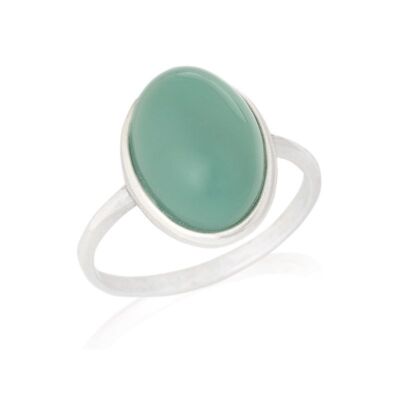 ANILLO ÁGATA PLATA ref: CKM-BA010-AGV
