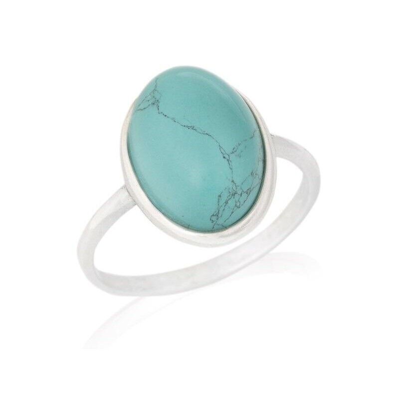BAGUE TURQUOISE ARGENT ref: CKM-BA010-TQ