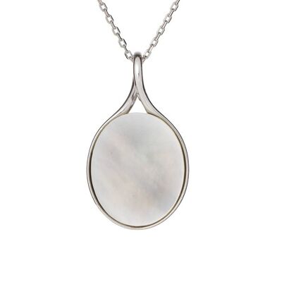 SILVER MOTHER-OF-PEARL PENDANT ref: CSA-PE012-NC