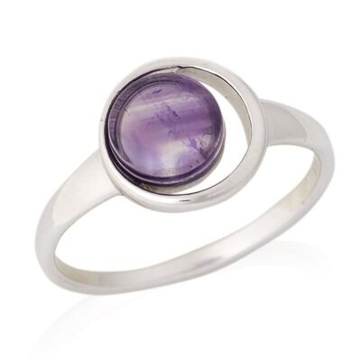 AMETHYSTRING AUS SILBER Ref.: CSA-BA043-AM