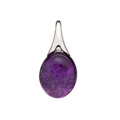 PENDENTIF ARGENT AMETHYSTE ref: CKL-PE002