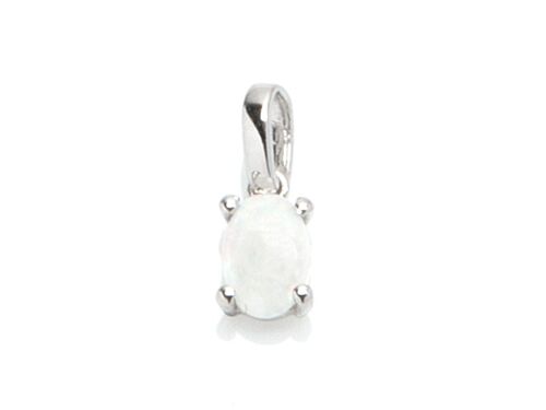 PENDENTIF ARGENT OPALE d'AUSTRALIE ref: 04096POZ