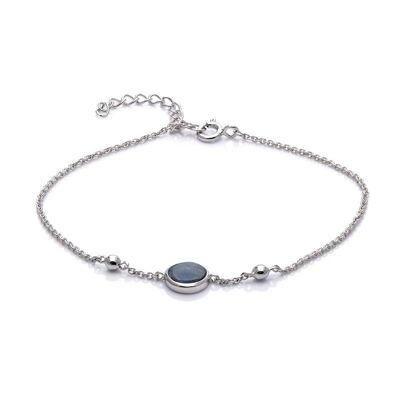 AUSTRALISCHES OPAL-DOPPELARMBAND IN SILBER Ref: 05107BO-1