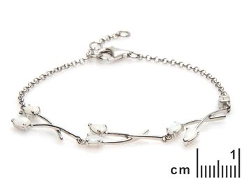 BRACELET ARGENT OPALE ref: 03883BOZ