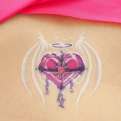Doomed Heart Tattoo (2er Pack)