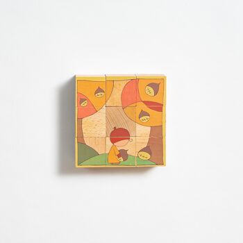 Cubes Puzzle Montessori - Saisons 6