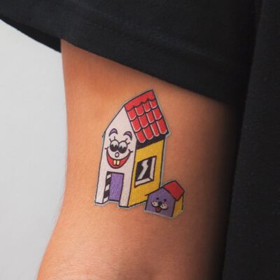 Il tatuaggio della CASA DELLA MIA AMICA