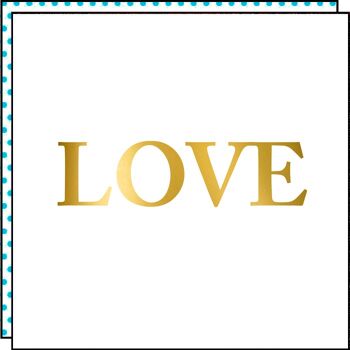 Tatouage GOLDEN LOVE (pack de 2) 2