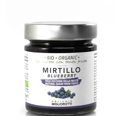Blueberry Compote 225GR Organic Made in Italy