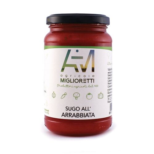 SUGO ALL'ARRABBIATA. Biologico