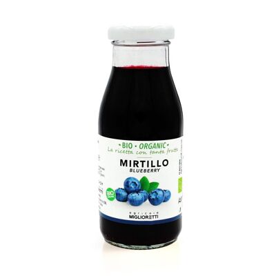 BLUEBERRY JUICE AND PULP, Made in Italy, Organic