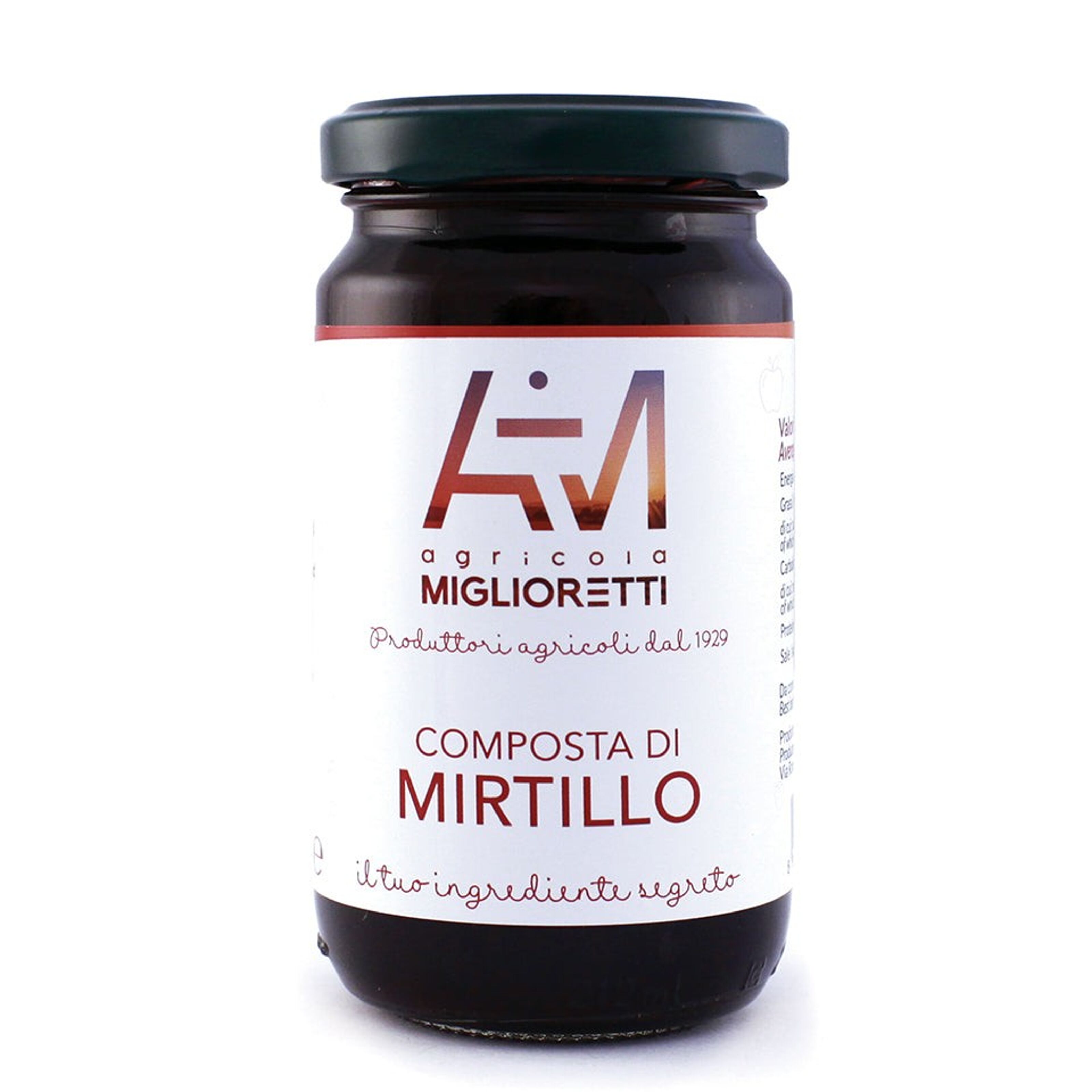 Succo di mirtillo BIO Agricola Miglioretti 200ml