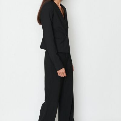 Pantalon Coupe Marlène Noir - Noir