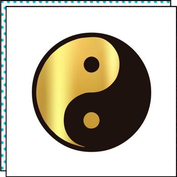 Tatouage Yin Yang (pack de 2) 2